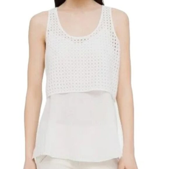 Club Monaco Augustine Silk Tank - Picture 1 of 4